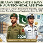 Matric Base Army Ordnance & Navy Jobs 2026