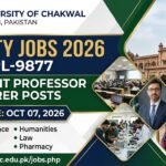 University of Chakwal (UOC) Faculty Jobs 2026